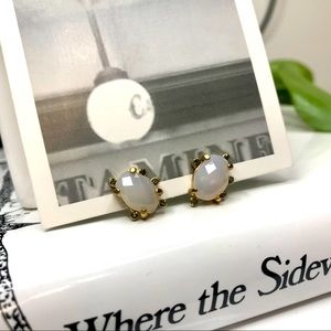 Anthropologie Vintage New Jade Earrings
